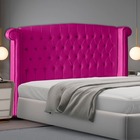 Cabeceira Cama Box Casal 140 Cm Malibu Rosa Pink Dimazza Móve