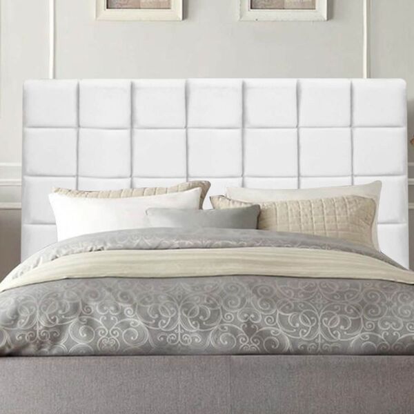 Cabeceira Cama Box Casal 140 Cm Mariana Corino Branco