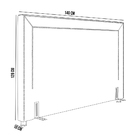 Cabeceira Cama Box Casal 140 Cm P05 Berlim Corino Marrom - Ly