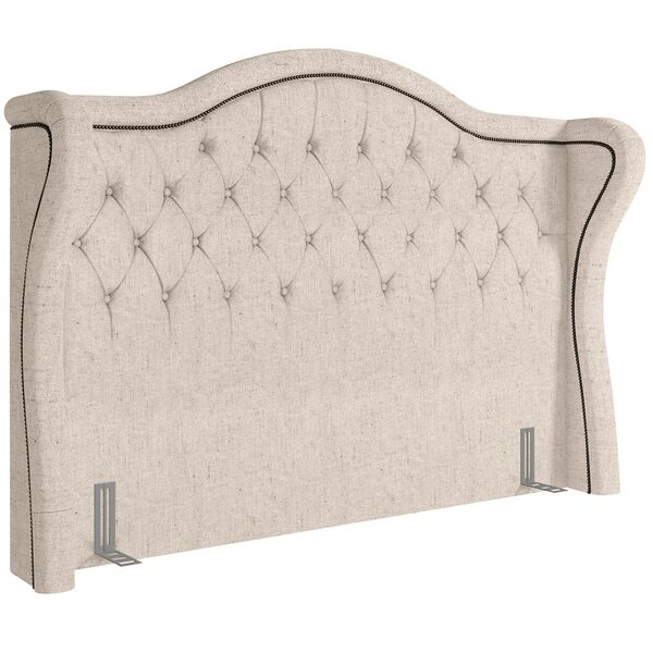 Cabeceira Cama Box Casal 140 Cm P05 Lisboa Linho Cru - Lyam D