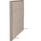 Cabeceira Cama Box Casal 140 Cm P05 Londres Linho Bege Escuro