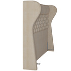 Cabeceira Cama Box Casal 140 Cm P05 Madrid Linho Bege Escuro