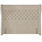 Cabeceira Cama Box Casal 140 Cm P05 Madrid Linho Bege Escuro