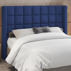 Cabeceira Cama Box Casal 140 Cm P05 Paris Veludo Azul Marinho