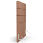 Cabeceira Cama Box Casal 140 Cm Roma W01 Linho Rosê - Lyam