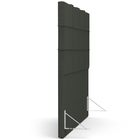 Cabeceira Cama Box Casal 140 Cm Roma W01 Linho Verde Musgo -