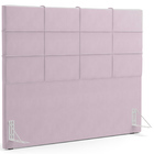 Cabeceira Cama Box Casal 140 Cm Roma W01 Suede Rosê - Lyam