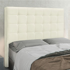 Cabeceira Cama Box Casal 140 Cm Verona Linho Natural S04 - D'