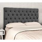 Cabeceira Cama Box Casal 140cm Cristal Linho Cinza - Js Móveis