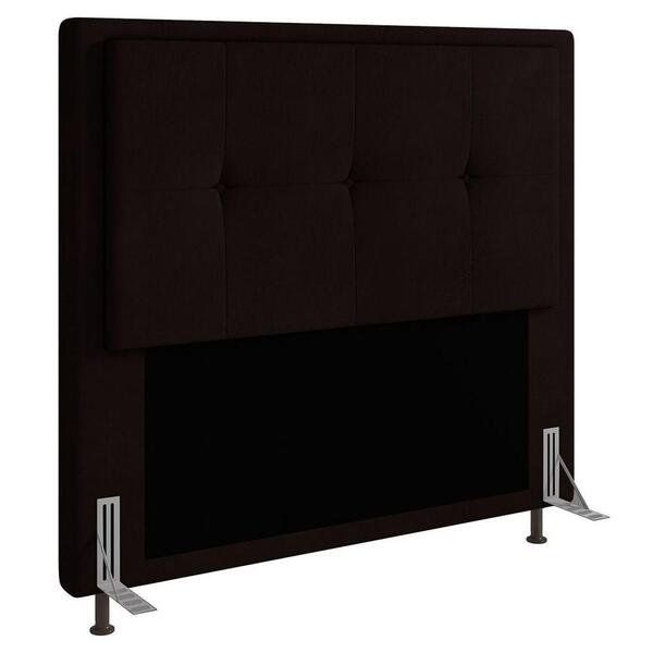 Cabeceira Cama Box Casal 140cm D10 Ametista Corano Marrom - M