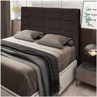 Cabeceira Cama Box Casal 140cm D10 Esmeralda Corano Marrom -