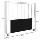 Cabeceira Cama Box Casal 140cm D10 Opala Corano Bege - Mpozen