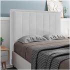 Cabeceira Cama Box Casal 140cm D10 Opala Corano Branco - Mpoz