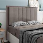Cabeceira Cama Box Casal 140cm D10 Opala Suede Bege - Mpozena