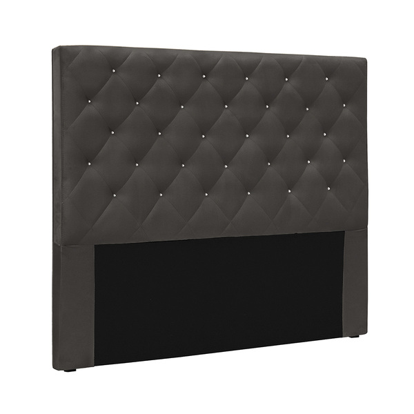 Cabeceira Cama Box Casal 140cm Dora Suede - Loja Sheep - Cinza