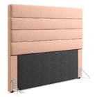 Cabeceira Cama Box Casal 140cm Greta D05 Linho Rosa - Mpozena
