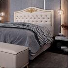 Cabeceira Cama Box Casal 140cm Imperial J02 Suede Bege