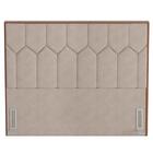 Cabeceira Cama Box Casal 140cm Órion Z37 Linho Areia - Mpozen