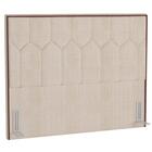 Cabeceira Cama Box Casal 140cm Órion Z37 Linho Bege Cru - Mpo