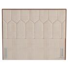 Cabeceira Cama Box Casal 140cm Órion Z37 Linho Bege Cru - Mpo