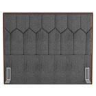 Cabeceira Cama Box Casal 140cm Órion Z37 Linho Cinza - Mpozen