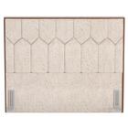 Cabeceira Cama Box Casal 140cm Órion Z37 Linho Cru - Mpozenato