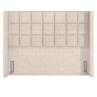 Cabeceira Cama Box Casal 140cm Pisa Z37 Linho Cru - Mpozenato