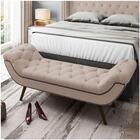 Cabeceira Cama Box Casal 140cm Provença Com Calçadeira Vêneto