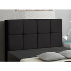 Cabeceira Cama Box Casal 140cm Roma I02 Suede Preto - Mpozena