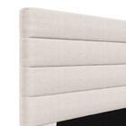 Cabeceira Cama Box Casal 140cm Rubi W01 Linho Cru - Mpozenato