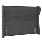 Cabeceira Cama Box Casal 140cm Trinidad Z37 Linho Cinza - Mpo