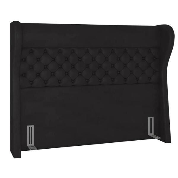 Cabeceira Cama Box Casal 140cm Trinidad Z37 Sintético Pre...