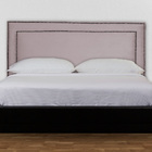 Cabeceira Cama Box Casal 140cm Viviane Veludo Quarto - Estopa