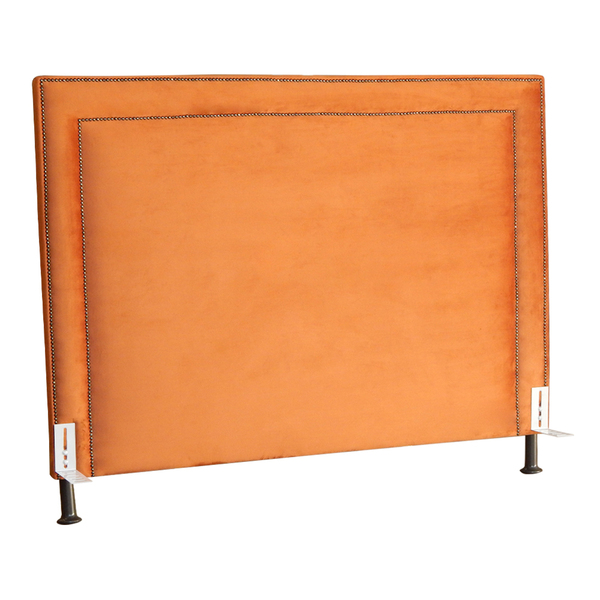 Cabeceira Cama Box Casal 140cm Viviane Veludo Quarto - Estopa