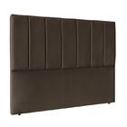 Cabeceira Cama Box Casal 160 Cm Isis - Marrom Corino