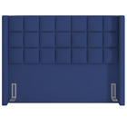 Cabeceira Cama Box Casal 160 Cm P05 Paris Veludo Azul Marinho