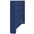 Cabeceira Cama Box Casal 160 Cm P05 Paris Veludo Azul Marinho