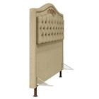 Cabeceira Cama Box Casal 195cm Linho Areia