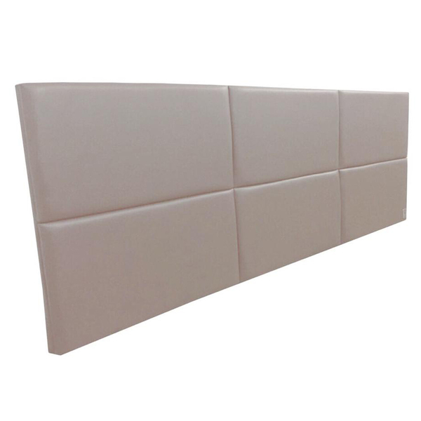 Cabeceira Cama Box Casal 6 Blocos Alce Couch Courvin Bege Fen