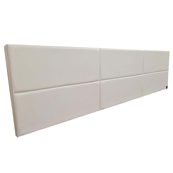 Cabeceira Cama Box Casal 6 Blocos Alce Couch Courvin Branco 1