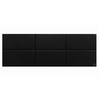 Cabeceira Cama Box Casal 6 Blocos Alce Couch Courvin Preto 14