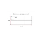 Cabeceira Cama Box Casal 6 Blocos Alce Couch Veludo Azul 140cm