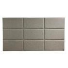 Cabeceira Cama Box Casal 9 Blocos Alce Couch Linho Bege Claro