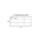 Cabeceira Cama Box Casal 9 Blocos Alce Couch Linho Bege Cru 7