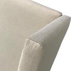 Cabeceira Cama Box Casal Aba Lateral Alce Couch Linho Bege Cr