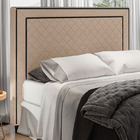 Cabeceira Cama Box Casal Arez 140cm Linho Bege - Desk Design
