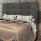 Cabeceira Cama Box Casal Bali 140cm Linho Cinza - Desk Design