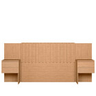 Cabeceira Cama Box Casal Com 2 Mesas De Cabeceira Olinda Alba