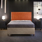 Cabeceira Cama Box Casal Com Tachas 140 Cm Vicenza L02 Courís