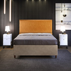 Cabeceira Cama Box Casal Com Tachas 140 Cm Vicenza L02 Courís